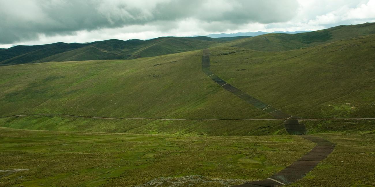 rolling green hills